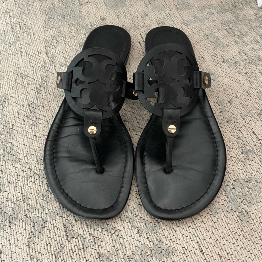 Tory Burch Miller Logo Thong Sandal